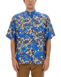 Moschino - Oversized Allover Print Shirt - Lyst