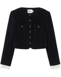 Self-Portrait - Button Down Jacket - Lyst
