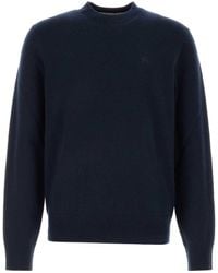Burberry - Stretch Cashmere Blend Sweater - Lyst