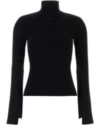 Courreges - Viscose Blend Sweater - Lyst
