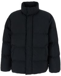 Saint Laurent - Down Jacket With High Collar And Long Sleeves - Lyst
