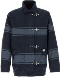 Fay - Two-Tone Cotton Jacket - Lyst