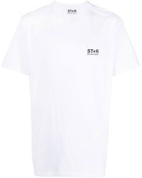 Golden Goose - Cloud Cotton Jersey T-Shirt With Star Graphic - Lyst