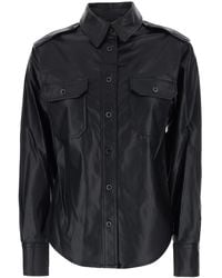 Isabel Marant - 'Noee' Shirt With Classic Collar And Front Patch Pockets - Lyst