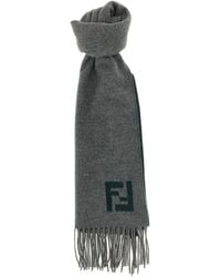 Fendi - Double-Sided Scarf - Lyst