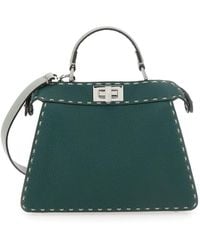 Fendi - 'Peekaboo Iseeu Small' Handbag With Shoulder Strap - Lyst
