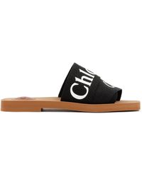 Chloé - Chloã Woody Open-Toe Sandals - Lyst