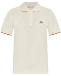 Moncler - Polo With Collar - Lyst