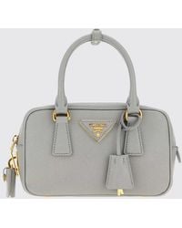 Prada - Mini Galleria Saffiano Leather Bag - Lyst