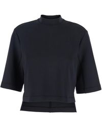 Moncler Genius - Solid Mock Collar T-Shirt - Lyst