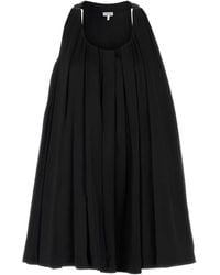 Loewe - Satin Mini Dress - Lyst