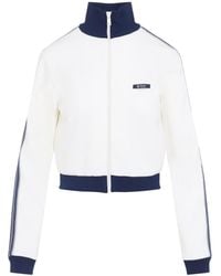 Prada - Zip-Up Logo Jacket - Lyst