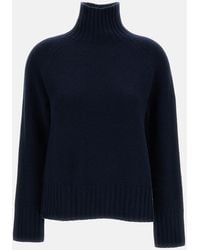 Max Mara - Max Mara Boxy Turtleneck Wool And Cashmere Sweater - Lyst