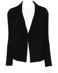 Issey Miyake - Single-Breasted Jacket - Lyst