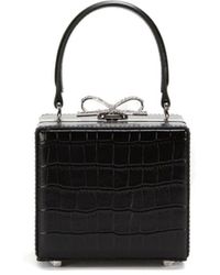 Self-Portrait - Micro Leather Handbag - Lyst