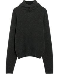 Lemaire - Hooded Sweater - Lyst