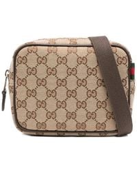 Gucci - Gg Canvas Mini Bag, Gg Canvas - Lyst