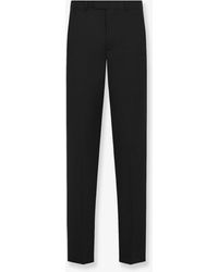 Dior - Dior Slim Fit Virgin Wool And Mohair Trousers - Lyst