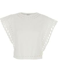 Isabel Marant - Classic Round Neck T-Shirt With Lightweight Fabric - Lyst