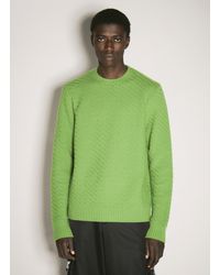Prada - Wool-And-Cashmere-Blend Sweater - Lyst