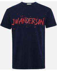 JW Anderson - Jw Anderson Circular T-Shirt - Lyst