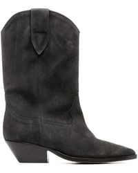 Isabel Marant - Duerto Suede Bootie - Lyst