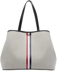 Thom Browne - Rwb Stripe Tool Tote Bag - Lyst