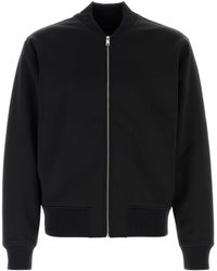 Prada - Stretch Polyester Bomber Jacket - Lyst