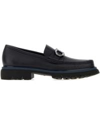 Ferragamo - Cocoon Leather Loafers - Lyst