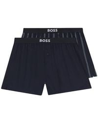 BOSS - 2-Pack Boxer Con Logo - Lyst