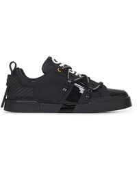 Dolce & Gabbana - Sports Shoes With Printed Logo - Lyst