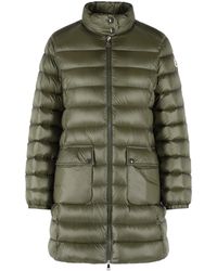 Moncler - 'Genet' Long Polyamide Down Jacket - Lyst