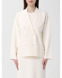 Max Mara - Jacket Ivory - Lyst