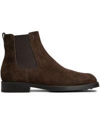 Tod's - Formal Rubber Ankle Boot 75L - Lyst