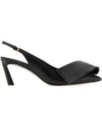 Givenchy - Leather Twisted Ribbon Pumps - Lyst