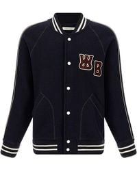 Wales Bonner - 'The October Varsity' Bomber Jacket - Lyst