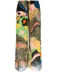 Etro - Pantaloni Maglieria Donna - Lyst