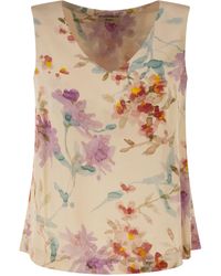 Herno - Floral Print Top - Lyst