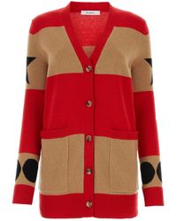 Max Mara - "Valido" Wool And Cashmere Cardigan - Lyst