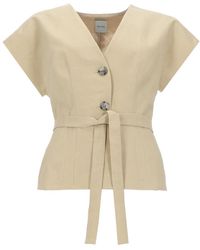 Paul Smith - Solid V Neck Top - Lyst
