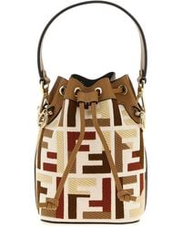 Fendi - 'Mon Tresor' Mini Bucket Bag - Lyst