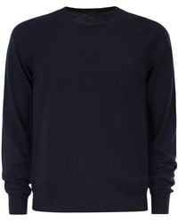 Kiton - Long-Sleeved Wool Crew Neck Jumper - Lyst