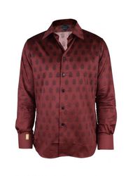 Billionaire - Ls Milano All Over Shirt - Lyst