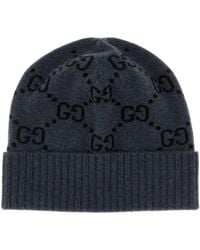 Gucci - Gg Logo Beanies Hat - Lyst