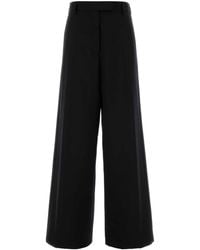 Dries Van Noten - Wool Blend Penn Wide-Leg Pant - Lyst