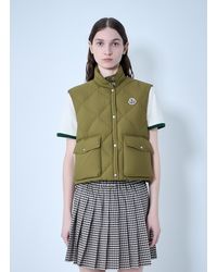 Moncler - Biois Quilted Down Vest - Lyst