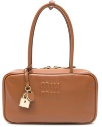 Miu Miu - Beau Medium Leather Bag - Lyst