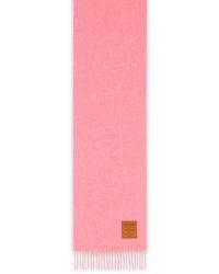 Ganni - Virgin Wool Scarf - Lyst
