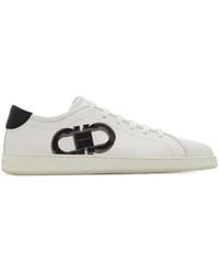 Ferragamo - Brandy 1 Sneaker Con Logo Gancino - Lyst