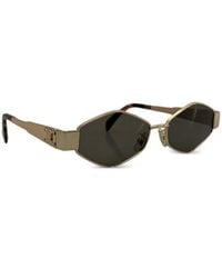 Celine - Triomphe Metal 02 Sunglasses - Lyst